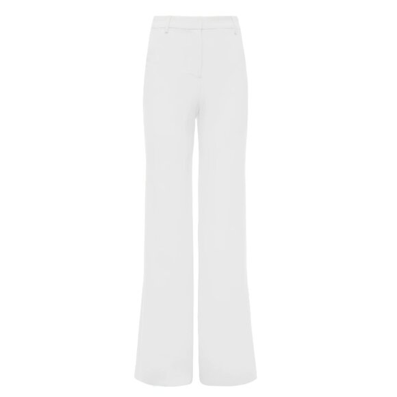 NEW L'AGENCE Gavin Wide Leg Pant in White - Picture 4 of 5